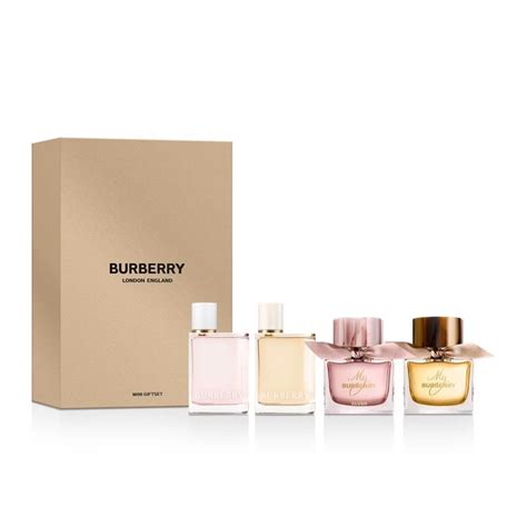 burberry miniature set london|sephora burberry mini set.